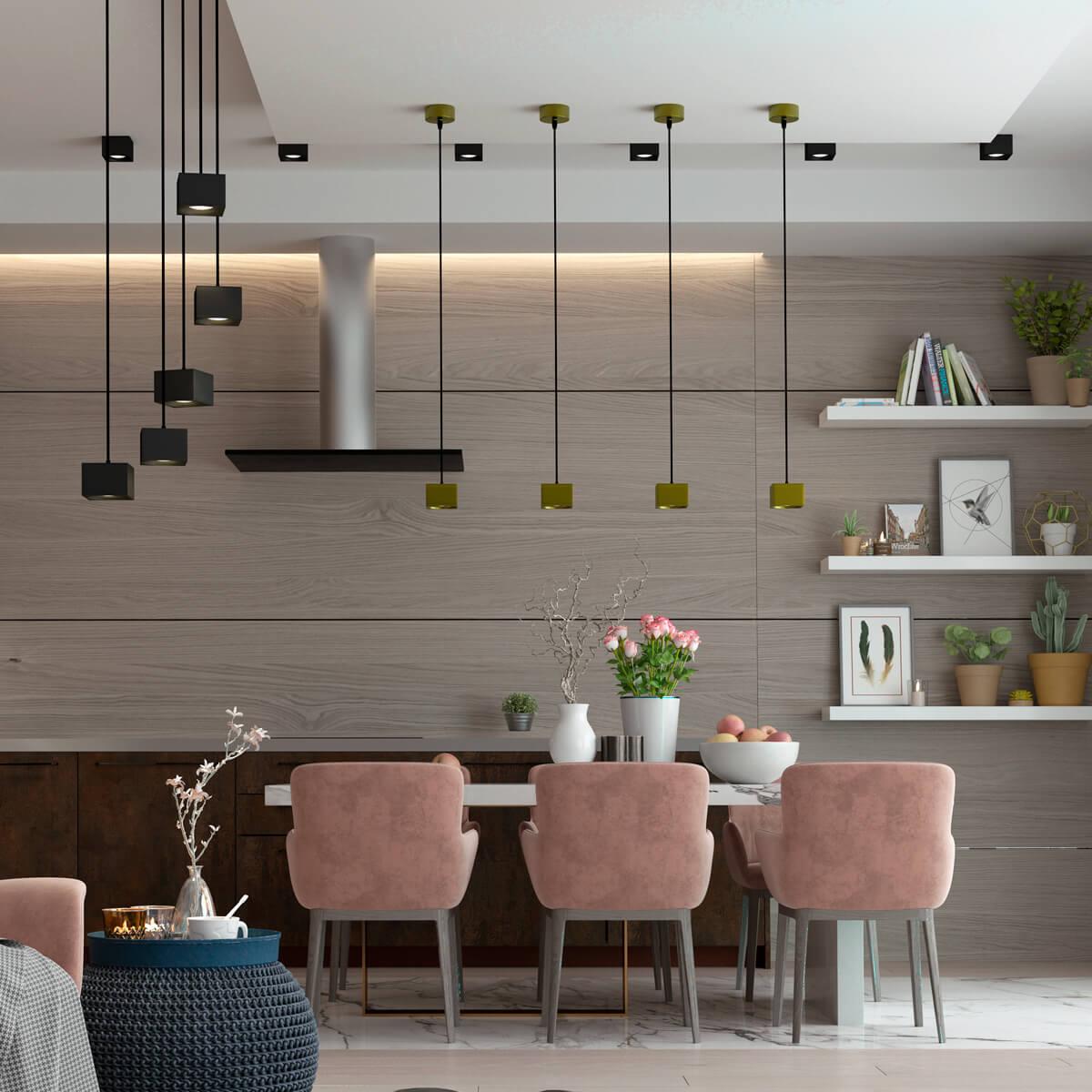 Картинка Подвесной светодиодный светильник Novotech Over Patera 358672