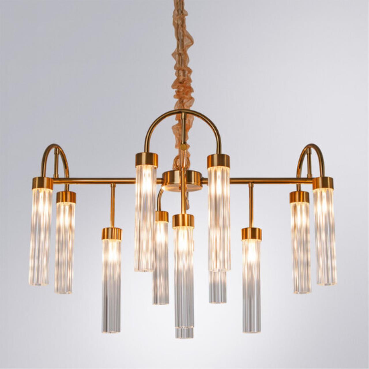 Картинка Подвесная люстра Arte Lamp BORGIA A4088LM-12AB