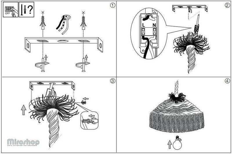 Картинка Светильник Ideal Lux CANAPA SP1 134833IdL