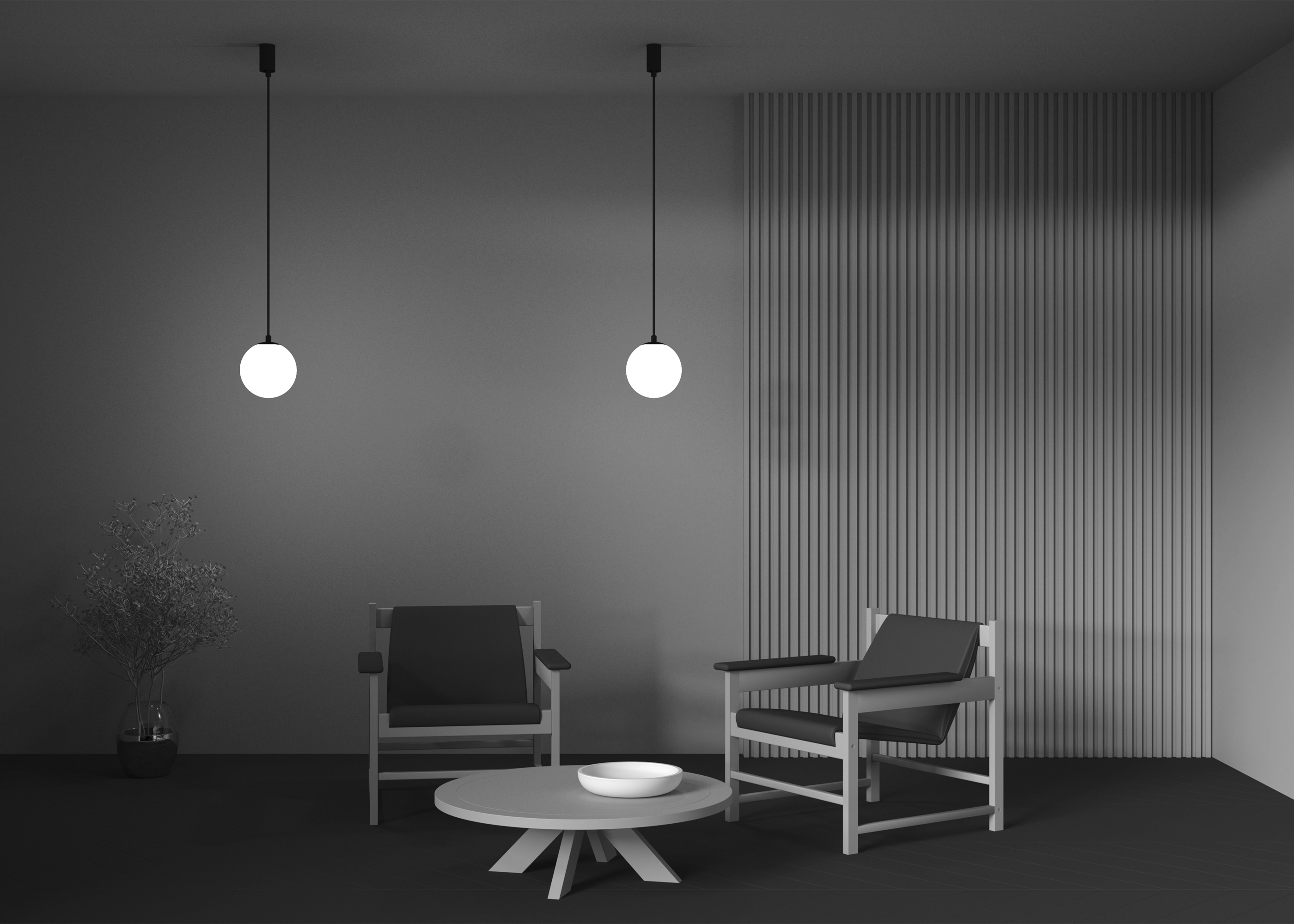 Картинка Подвесной светильник Technical P039PL-5W4K-20-B