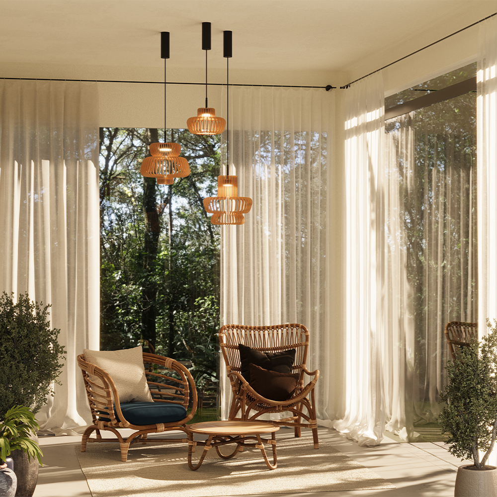 Картинка Подвесной светильник Maytoni MOD465PL-L12BK2 Namiki