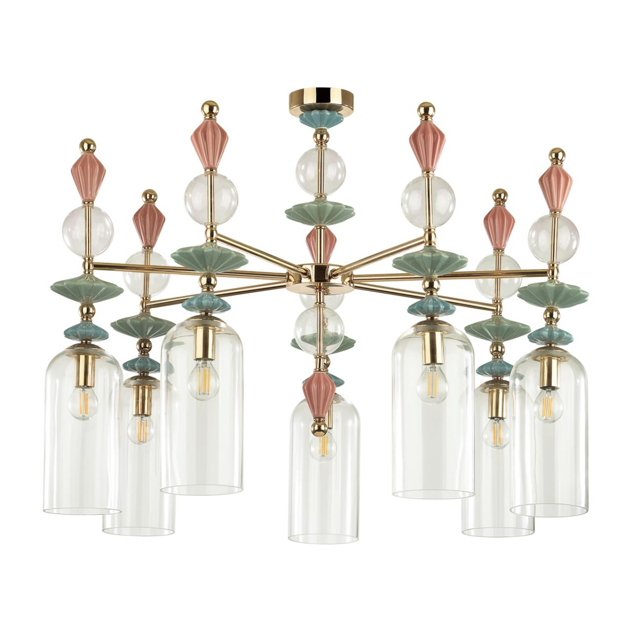 Картинка Подвесная люстра Odeon Light Classic Bizet 4855/7C