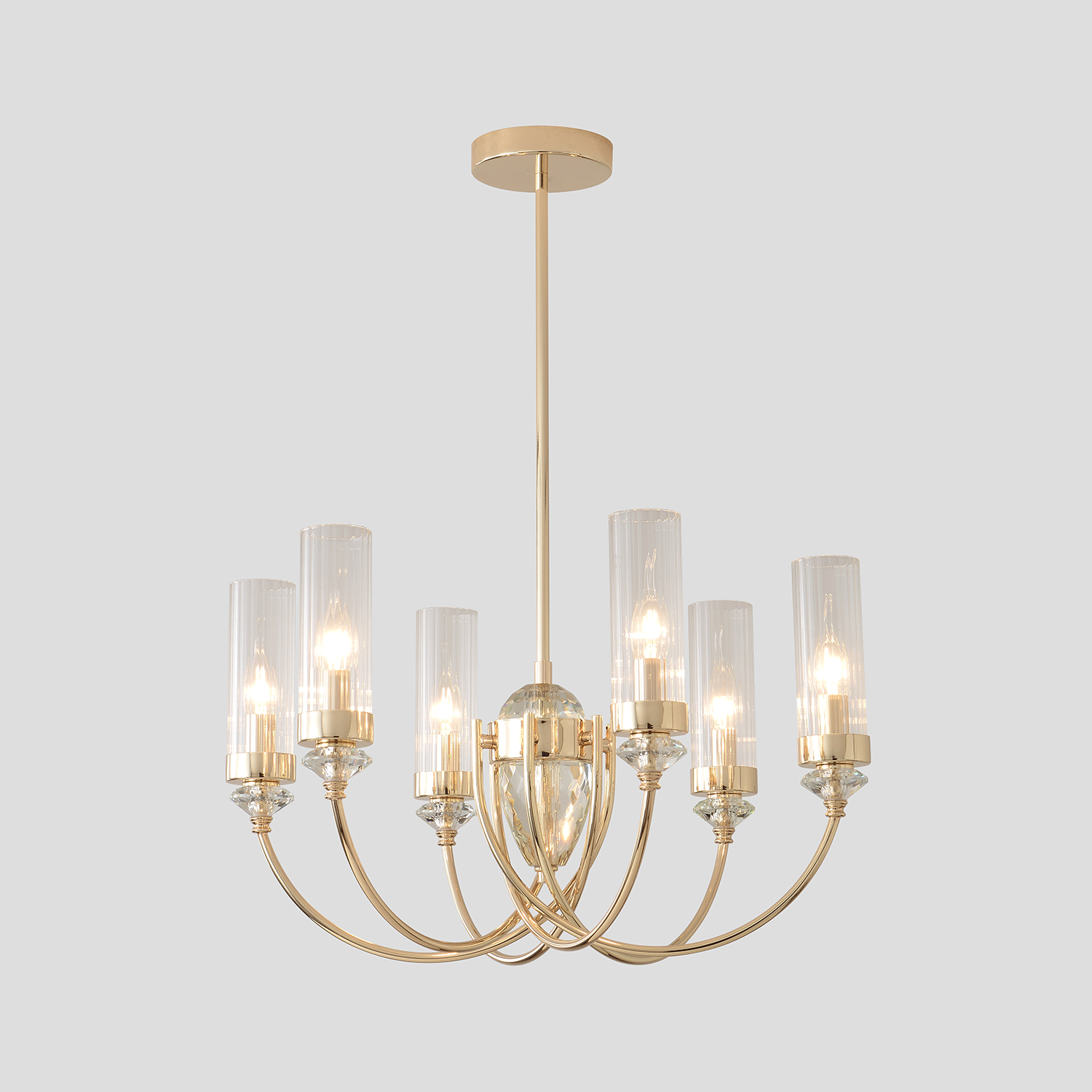 Картинка Люстра Crystal Lux SECRET 4050/306