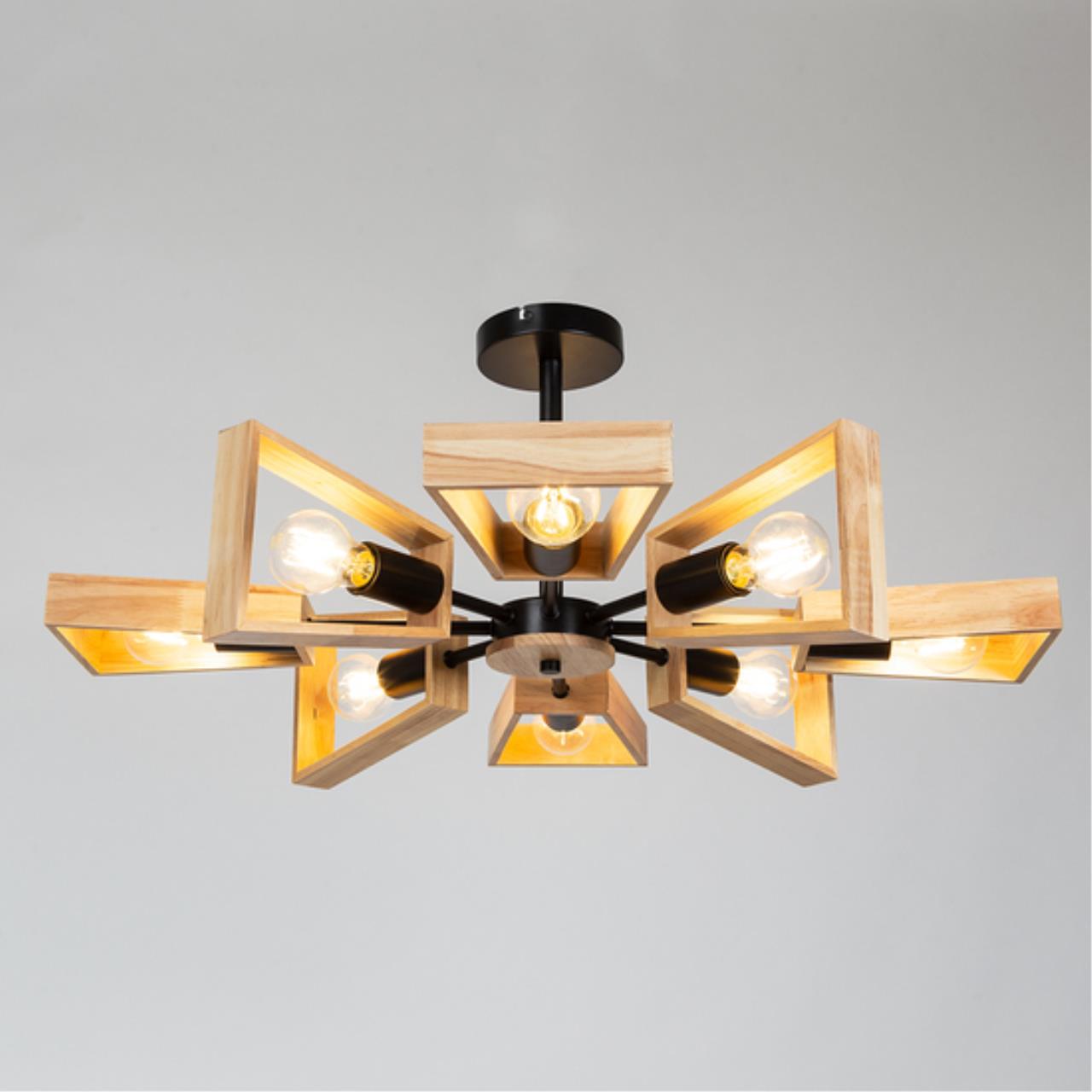 Картинка Потолочный светильник Arte Lamp BRUSSELS A8030PL-8BK