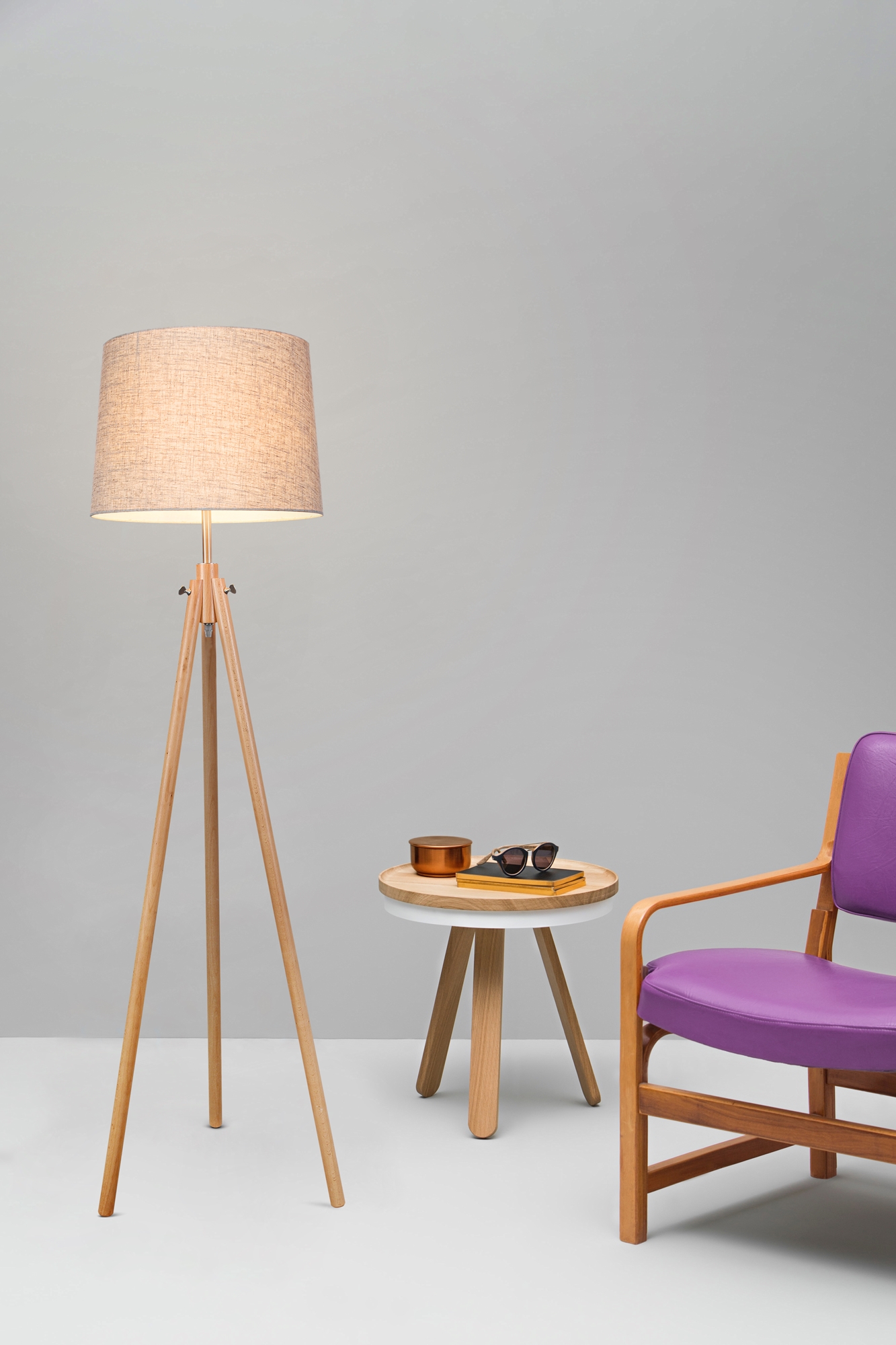 Картинка Торшер Maytoni Calvin Z177-FL-01-BR