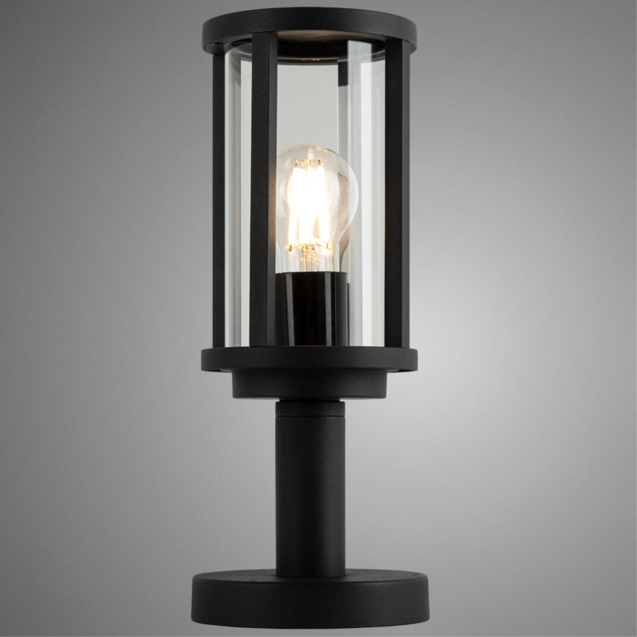 Картинка Уличный светильник Arte Lamp Toronto A1036FN-1BK