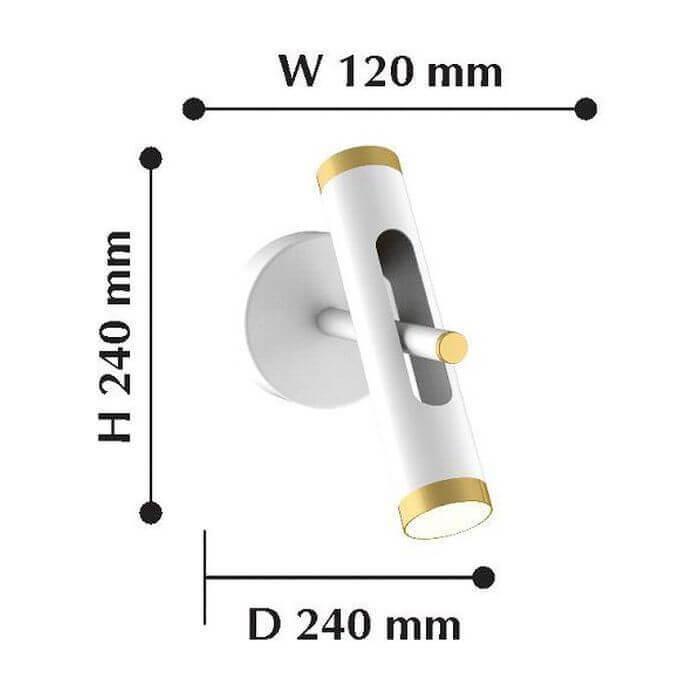 Картинка Светодиодный спот Favourite Duplex 2323-2W