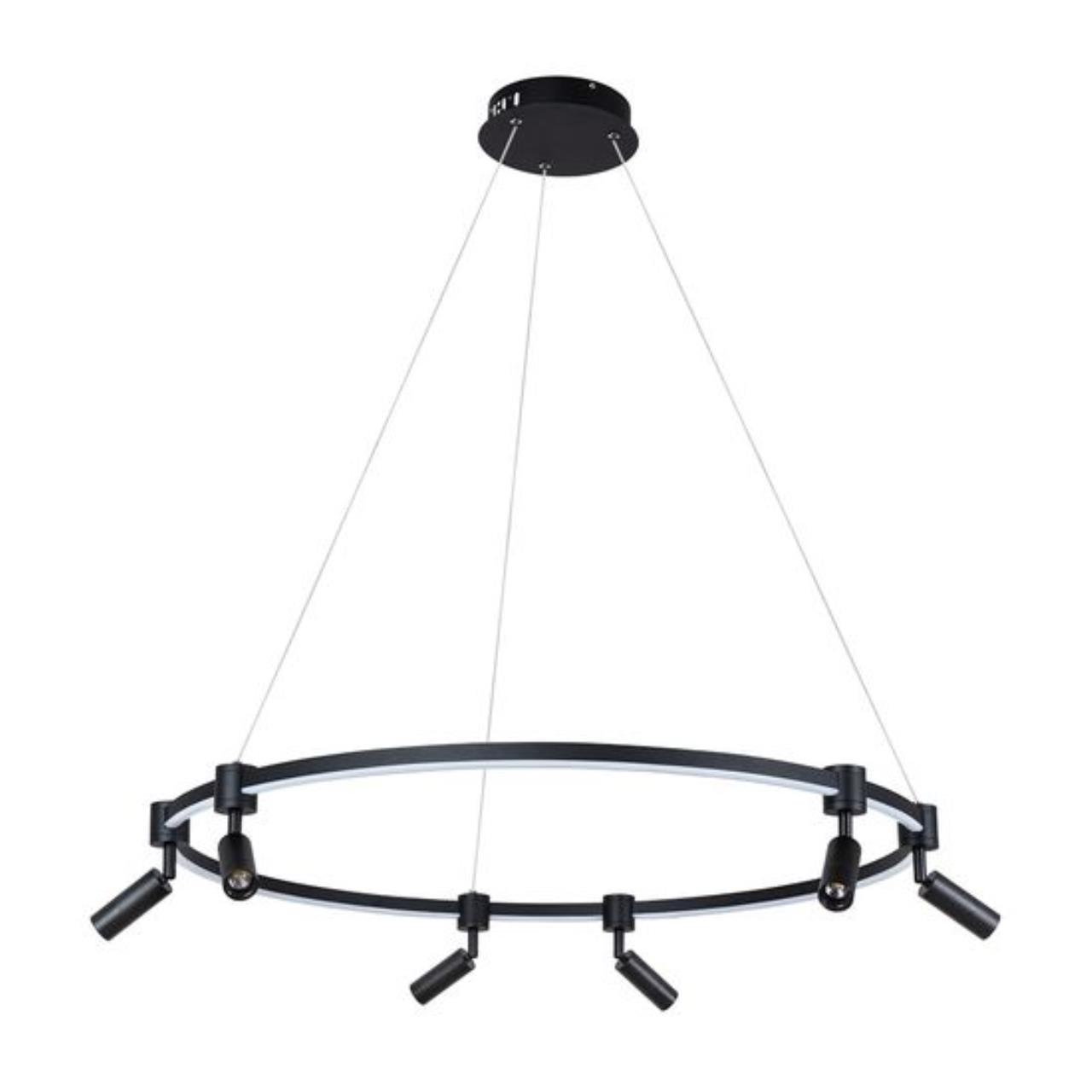Картинка Подвесной светильник Arte Lamp RING A2186SP-1BK