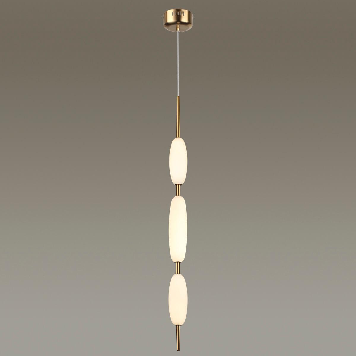 Картинка Подвесной светодиодный светильник Odeon Light Pendant Spindle 4792/28L