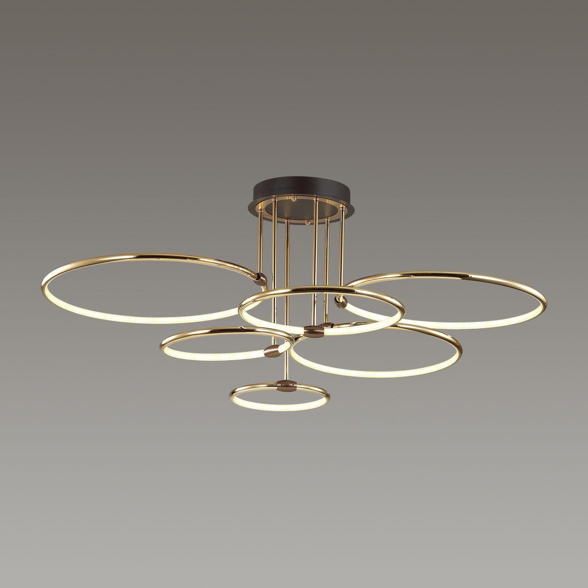 Картинка Потолочный светодиодный светильник Lumion Ledio Ursula 5283/99CL