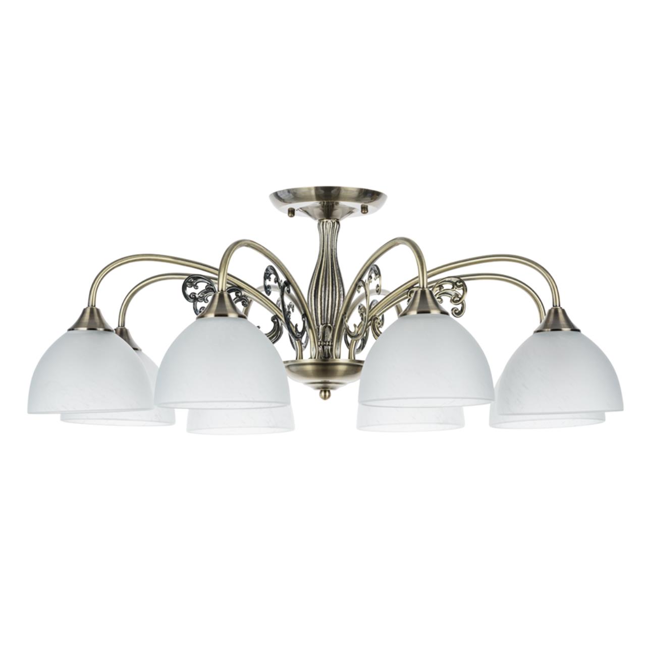 Картинка Потолочная люстра Arte Lamp Spica A3037PL-8AB