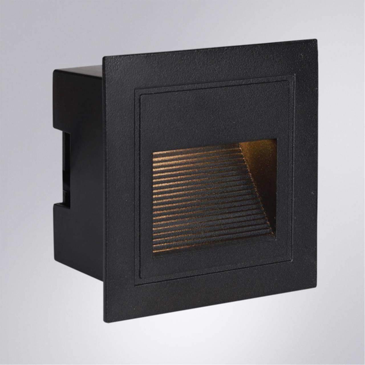 Картинка Встраиваемый уличный светильник Arte Lamp PIAZZA A7325IN-1BK