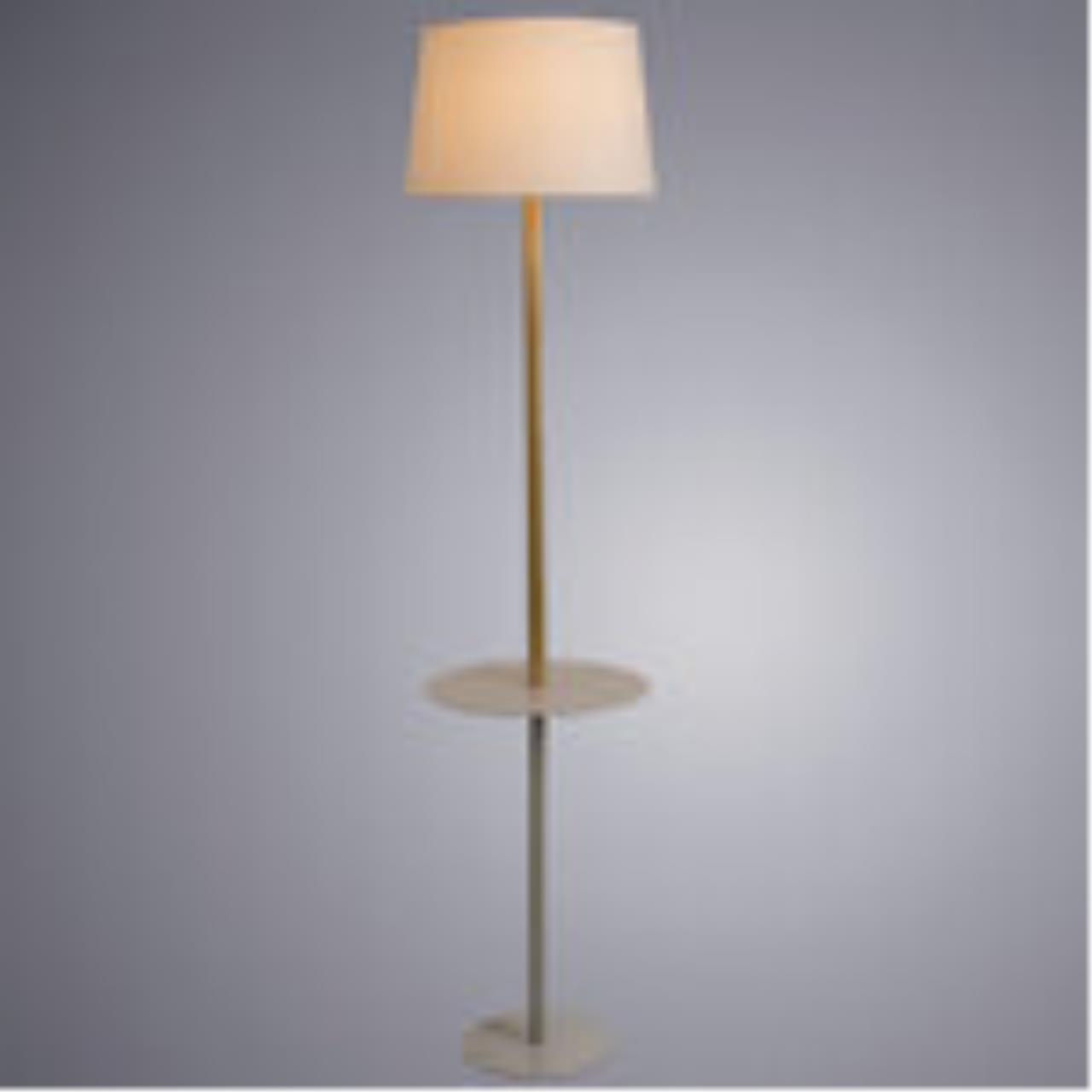 Картинка Торшер Arte Lamp Connor A2102PN-1WH