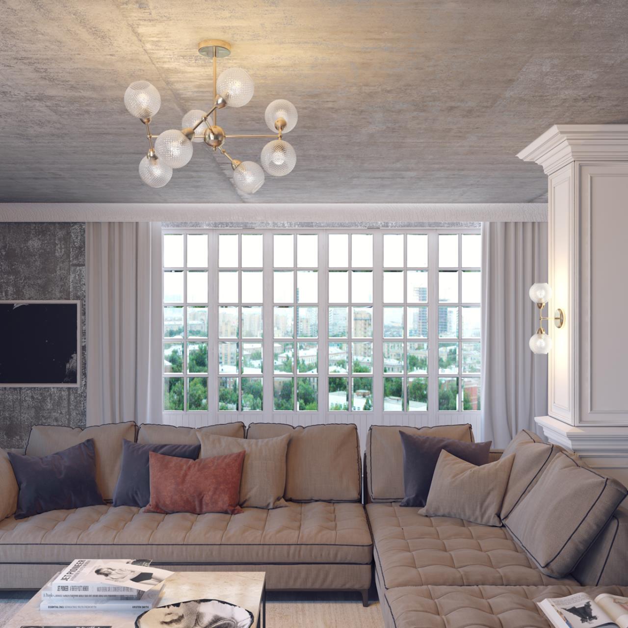 Картинка Подвесная люстра Lumion Moderni Everly 3752/8C