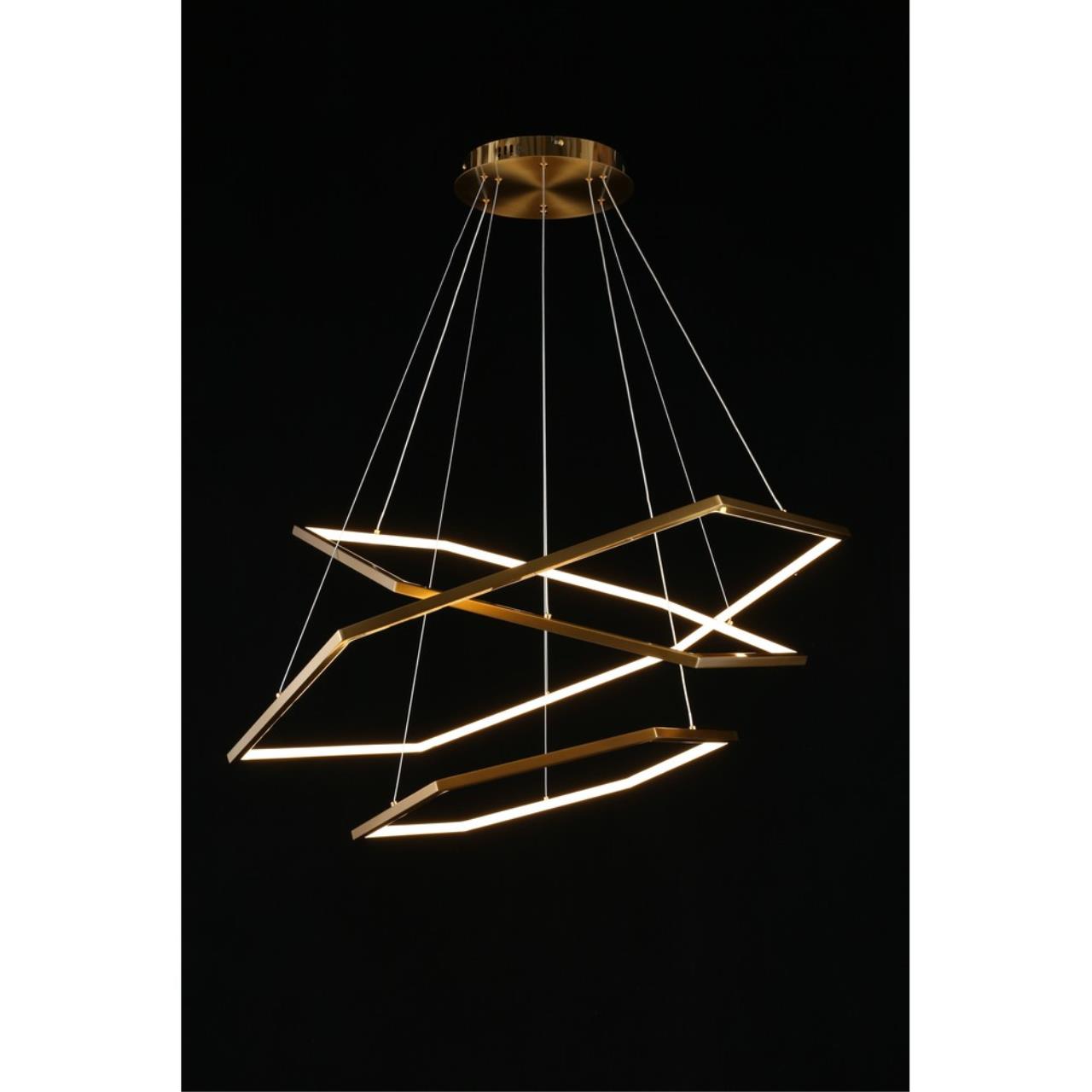 Картинка Подвесная светодиодная люстра Aployt Polunia APL.021.03.136