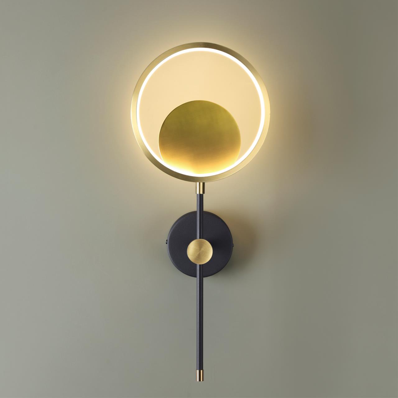 Картинка Настенный светильник Odeon Light Midcent Denzel 4322/15WL