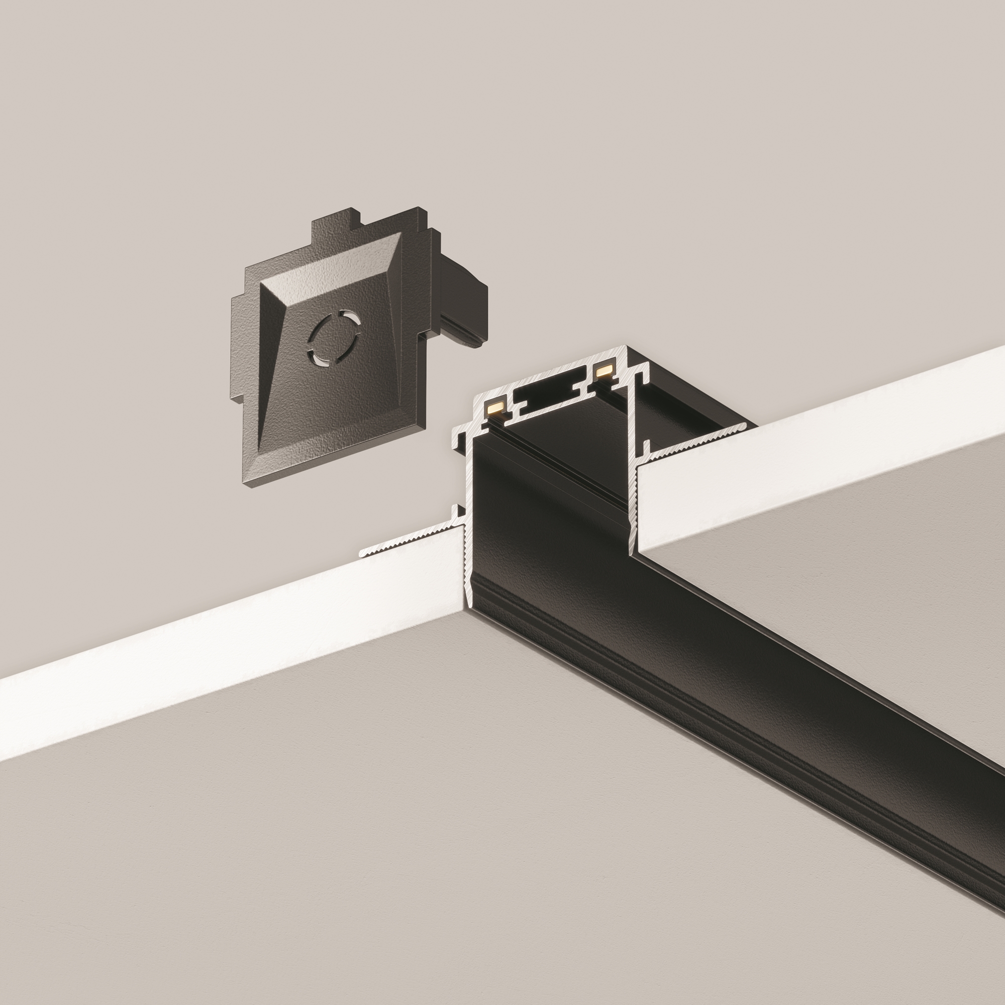 Картинка Шинопровод встраиваемый Technical TRA084MP-12B
