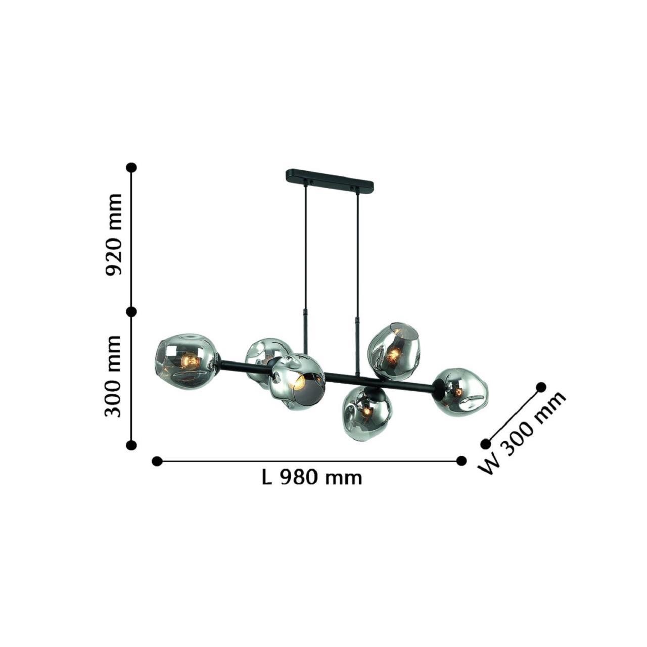 Картинка Подвесная люстра Favourite Traube 2361-6P