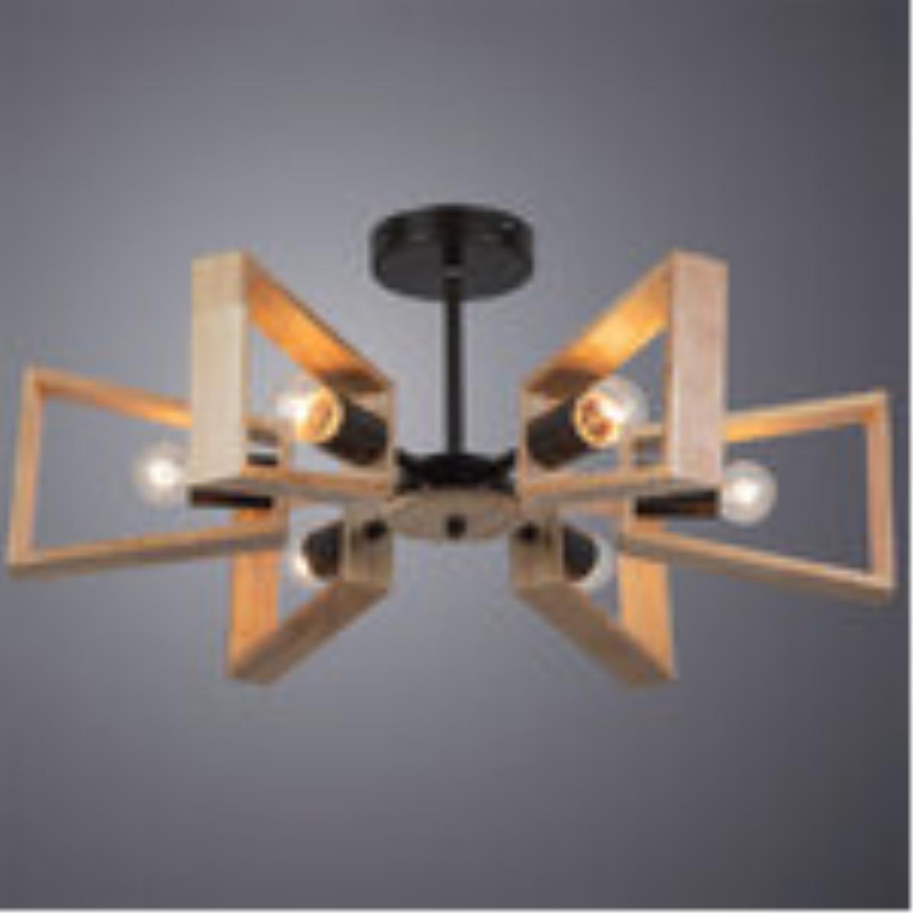 Картинка Потолочный светильник Arte Lamp Brussels A8030PL-6BK