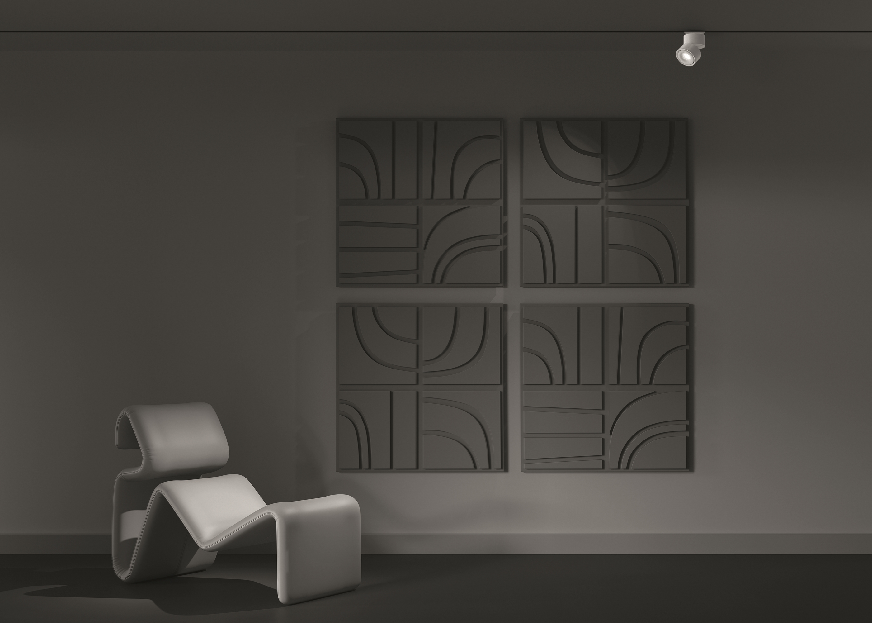 Картинка Трековый светильник Technical TR084-1-15W4K-D-W