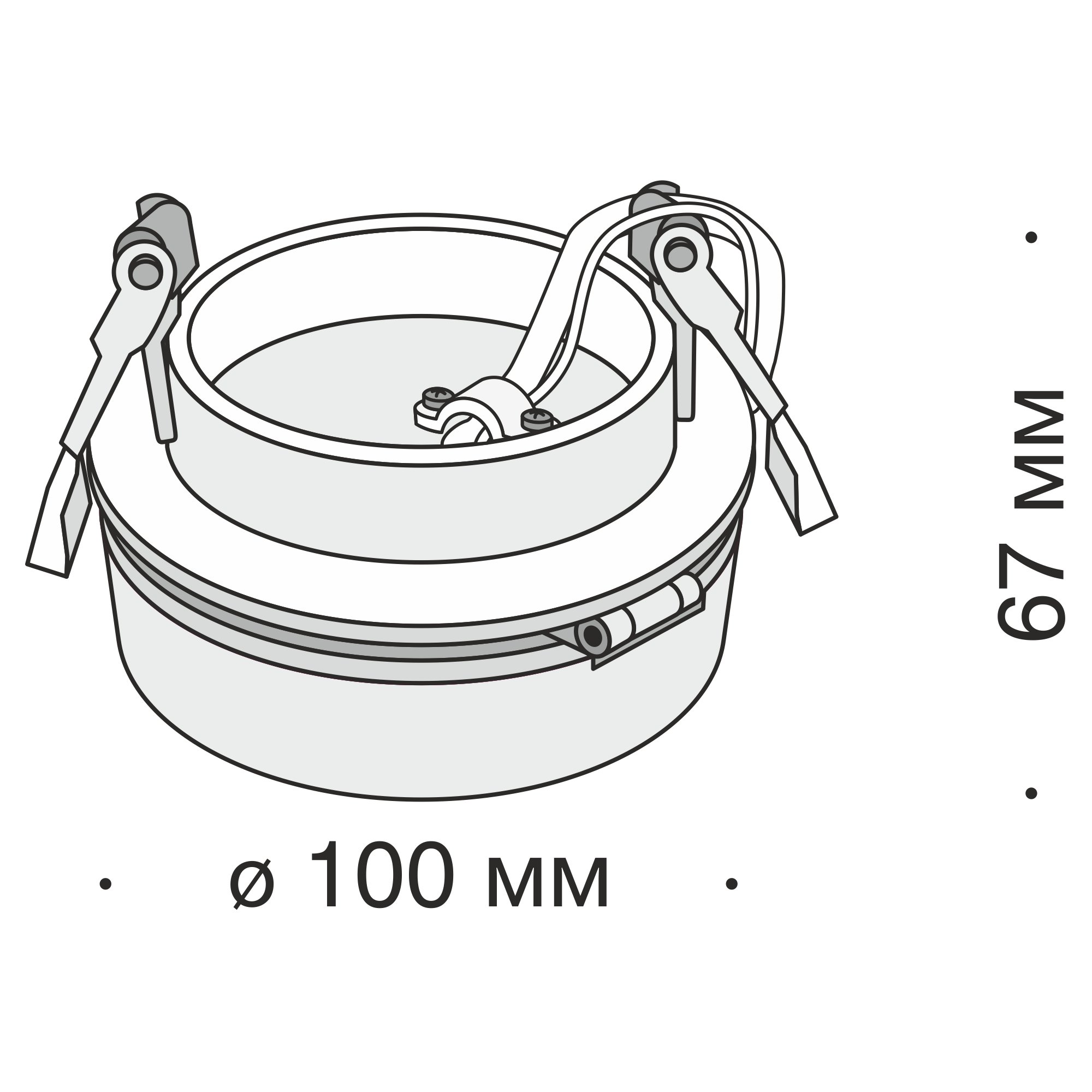 Картинка Встраиваемый спот Maytoni Magic DL2003-L12W