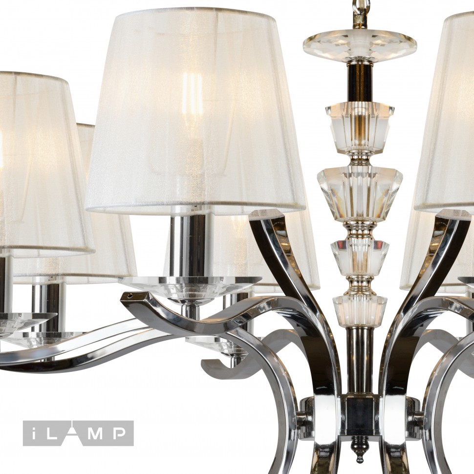 Картинка Подвесная люстра iLamp Omega RM5231/8CR