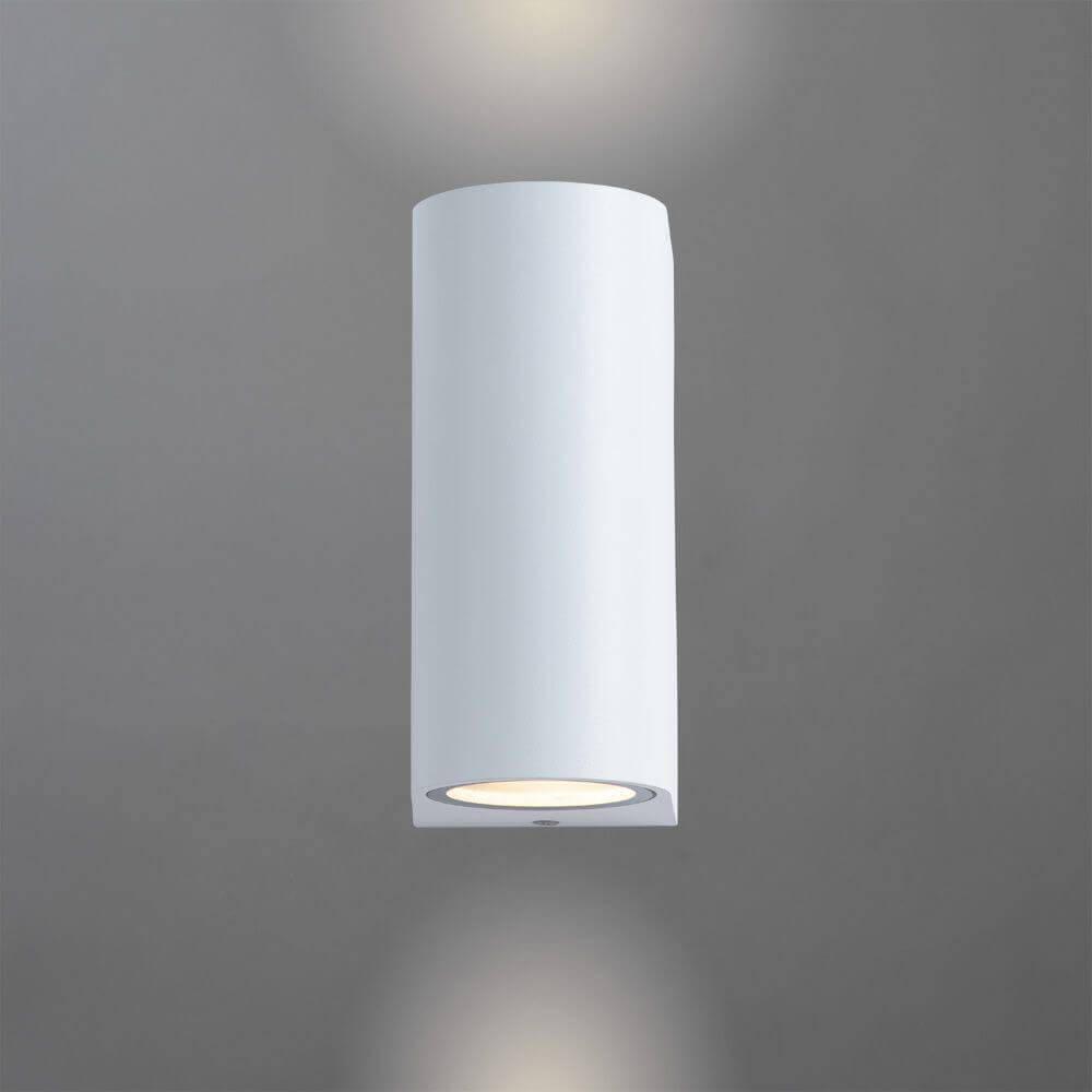 Картинка Уличный настенный светильник Arte Lamp A3102AL-2WH
