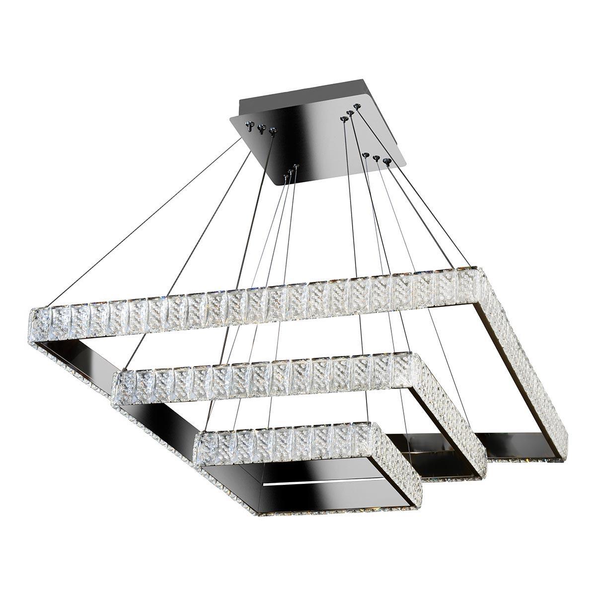 подвесной светодиодный светильник iledex crystal ice md7212-105b cr, доставка по Казахстану 
