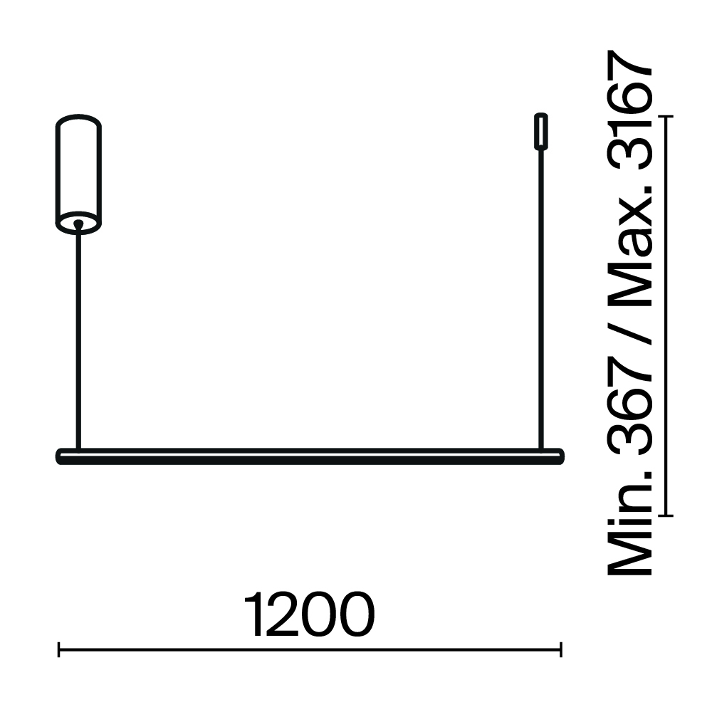 Картинка Подвесной светильник Maytoni MOD246PL-L24BK