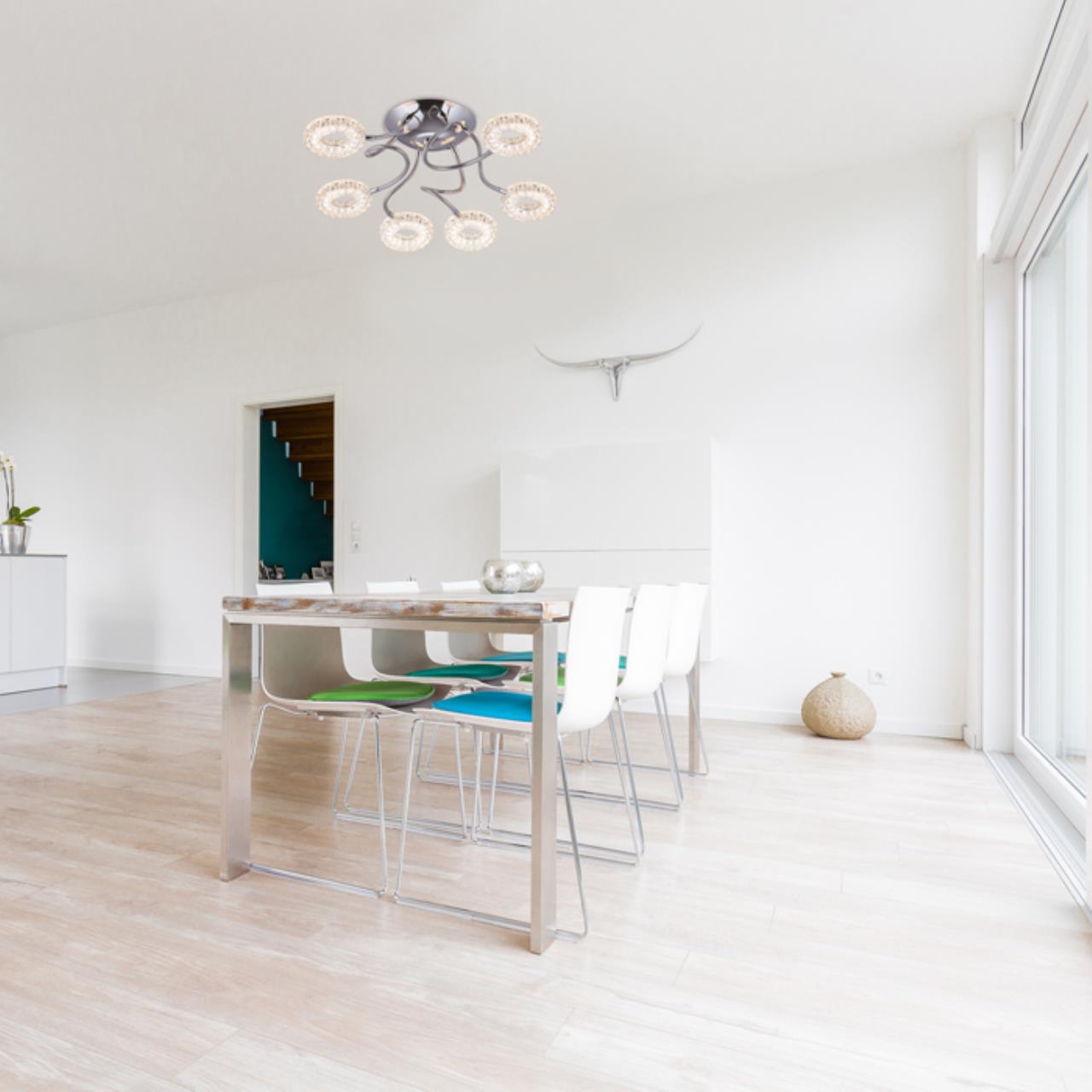 Картинка Потолочная светодиодная люстра Lumion Binaretu 3602/36CL