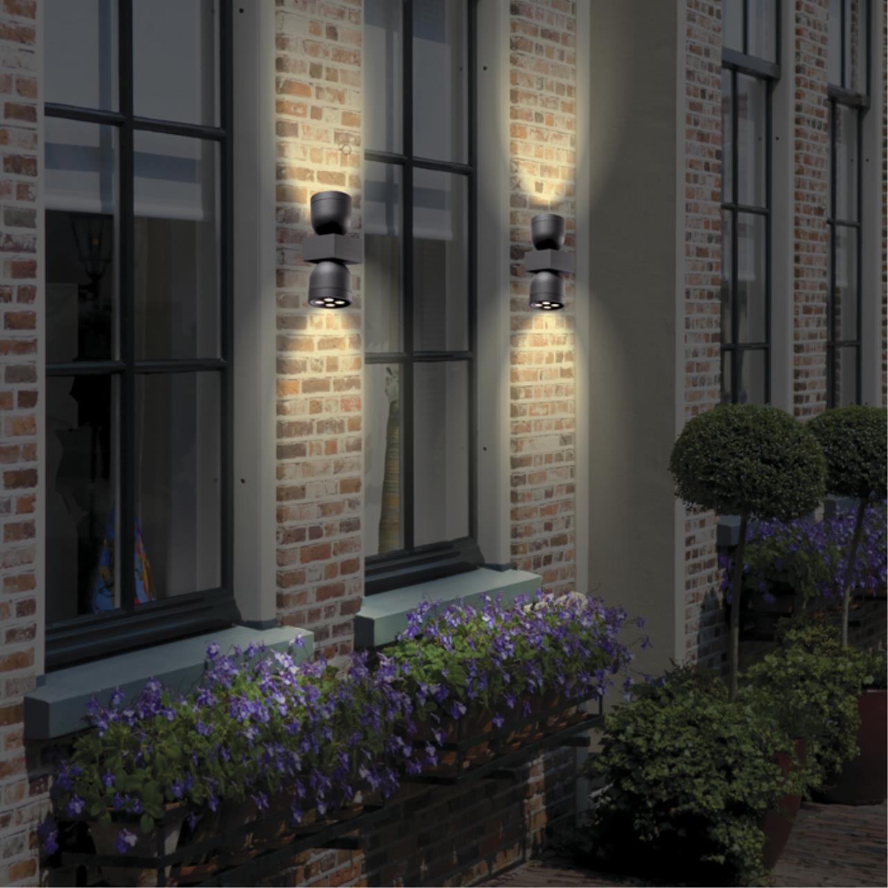 Картинка Уличный настенный светодиодный светильник Novotech Street Galeati 358114