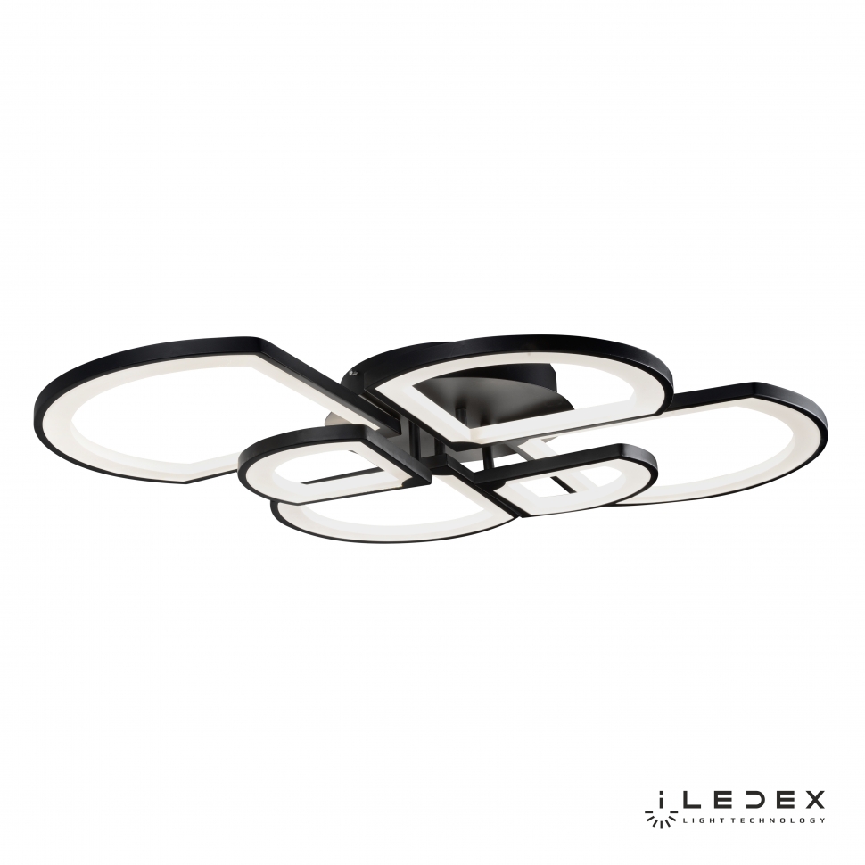 Картинка Потолочная светодиодная люстра iLedex River 6882/6 BK