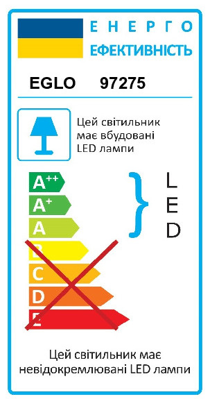 Картинка Потолочный светодиодный светильник Eglo Fueva 1 97275