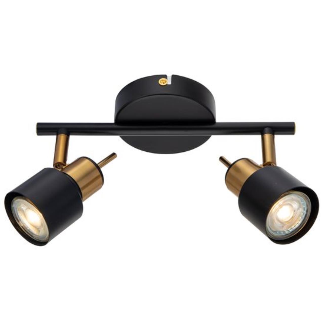 Картинка Спот Arte Lamp Almach A1906PL-2BK