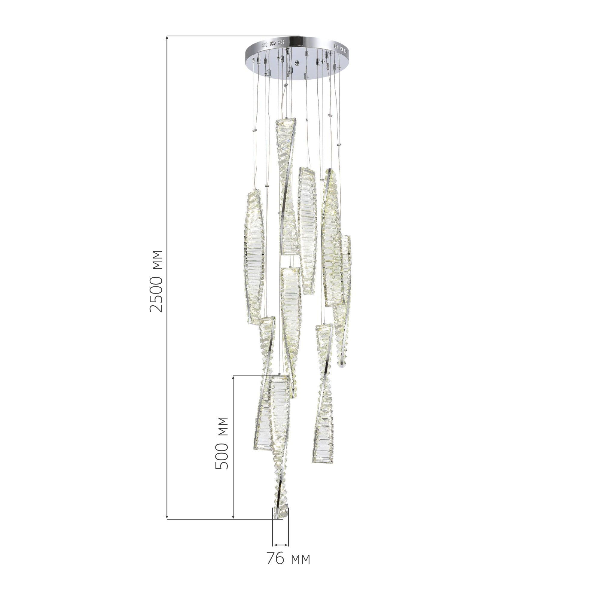 Картинка SL6205.103.09 Светильник подвесной ST-Luce 