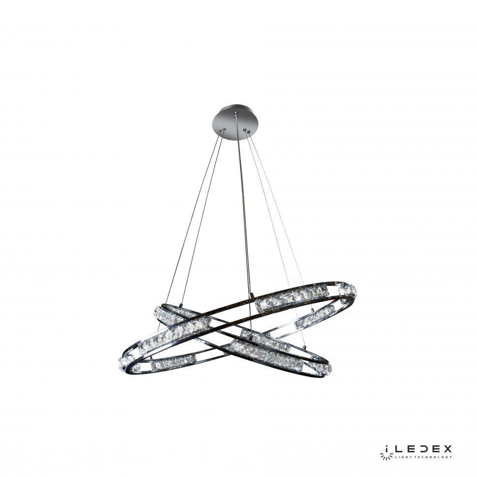 Картинка Потолочный светильник iLedex Crystal 16364/800+600 CR