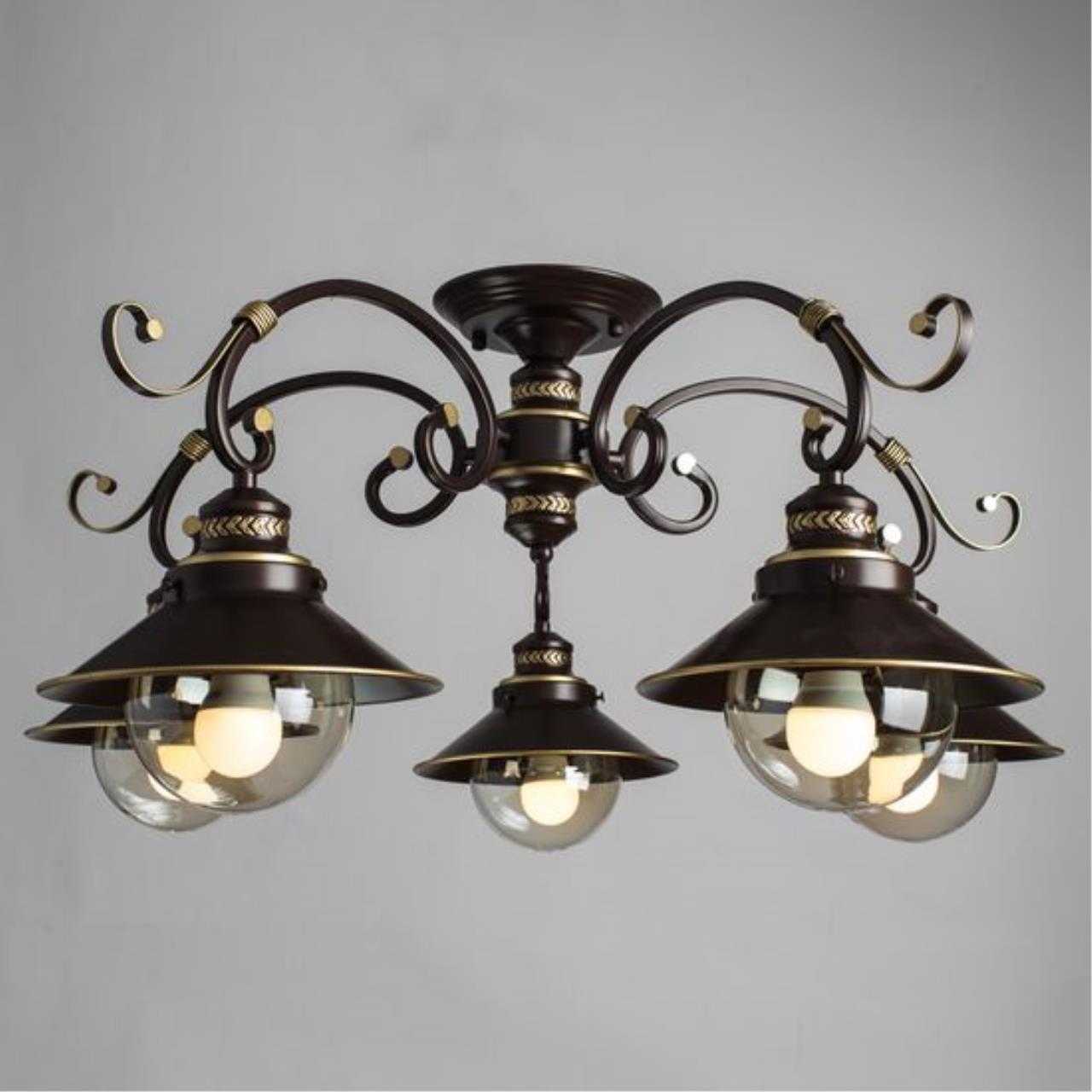 Картинка Потолочный светильник Arte Lamp 7 A4577PL-5CK