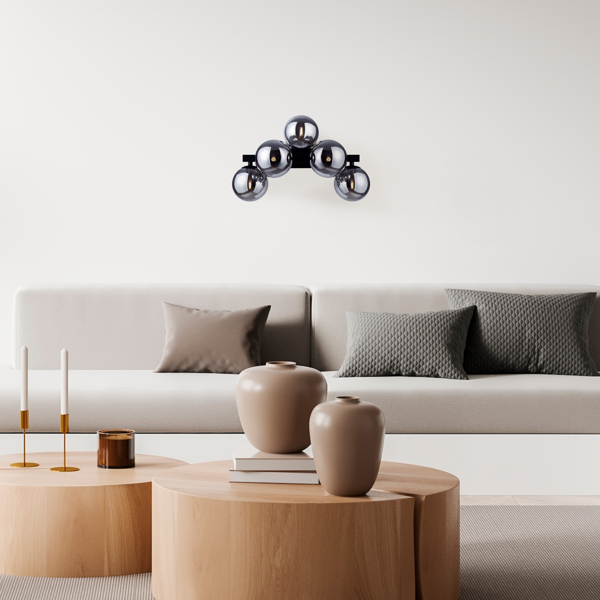 Картинка Настенный светильник (бра) Maytoni MOD547WL-05B