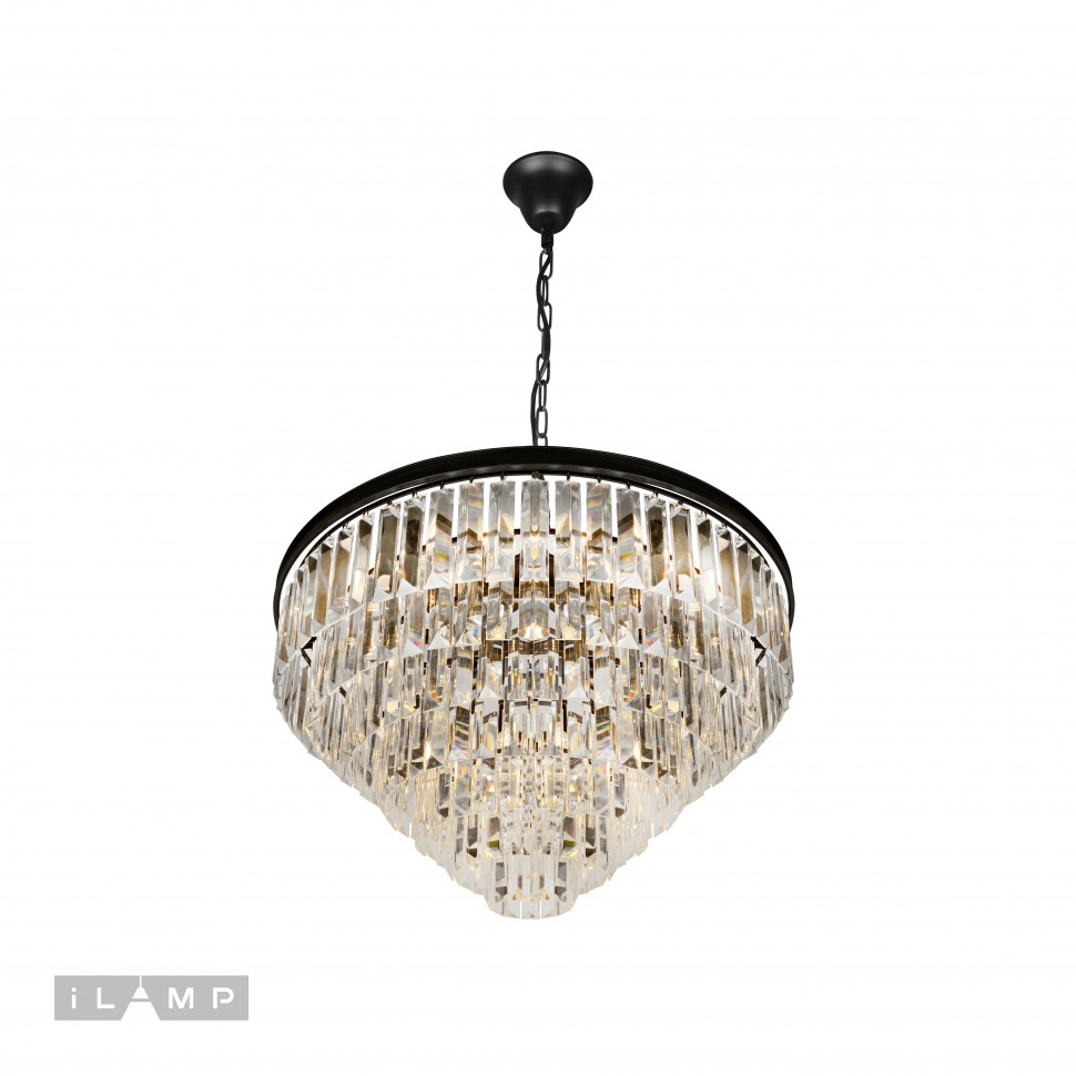 Картинка Подвесная люстра iLamp Triumph 6101-800 BK