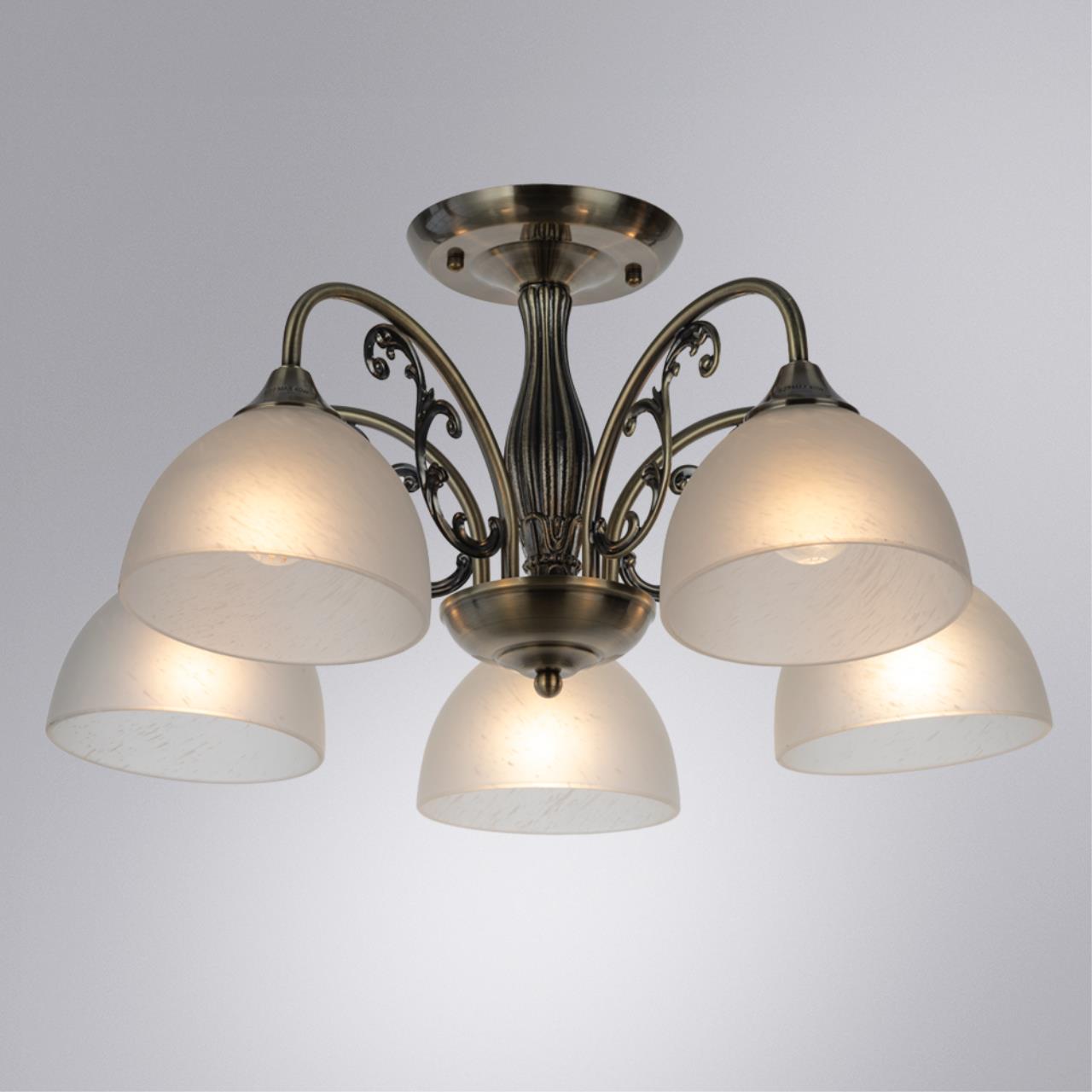 Картинка Потолочная люстра Arte Lamp Spica A3037PL-5AB