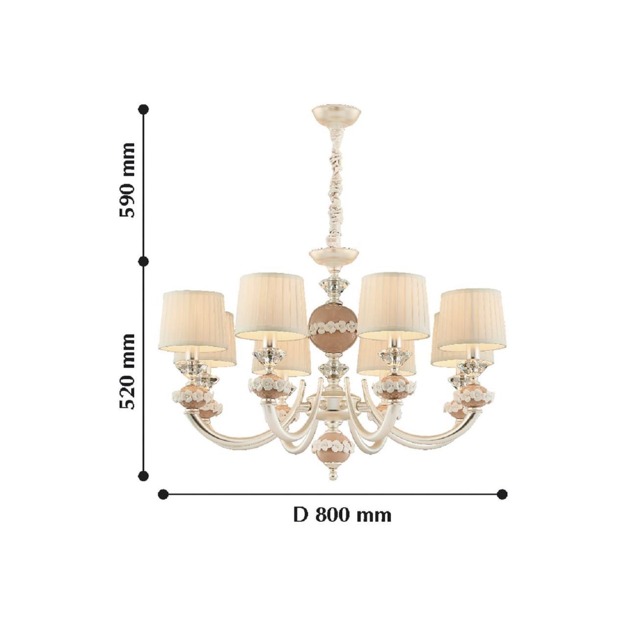 Картинка Подвесная люстра Favourite Felicia 2141-8P