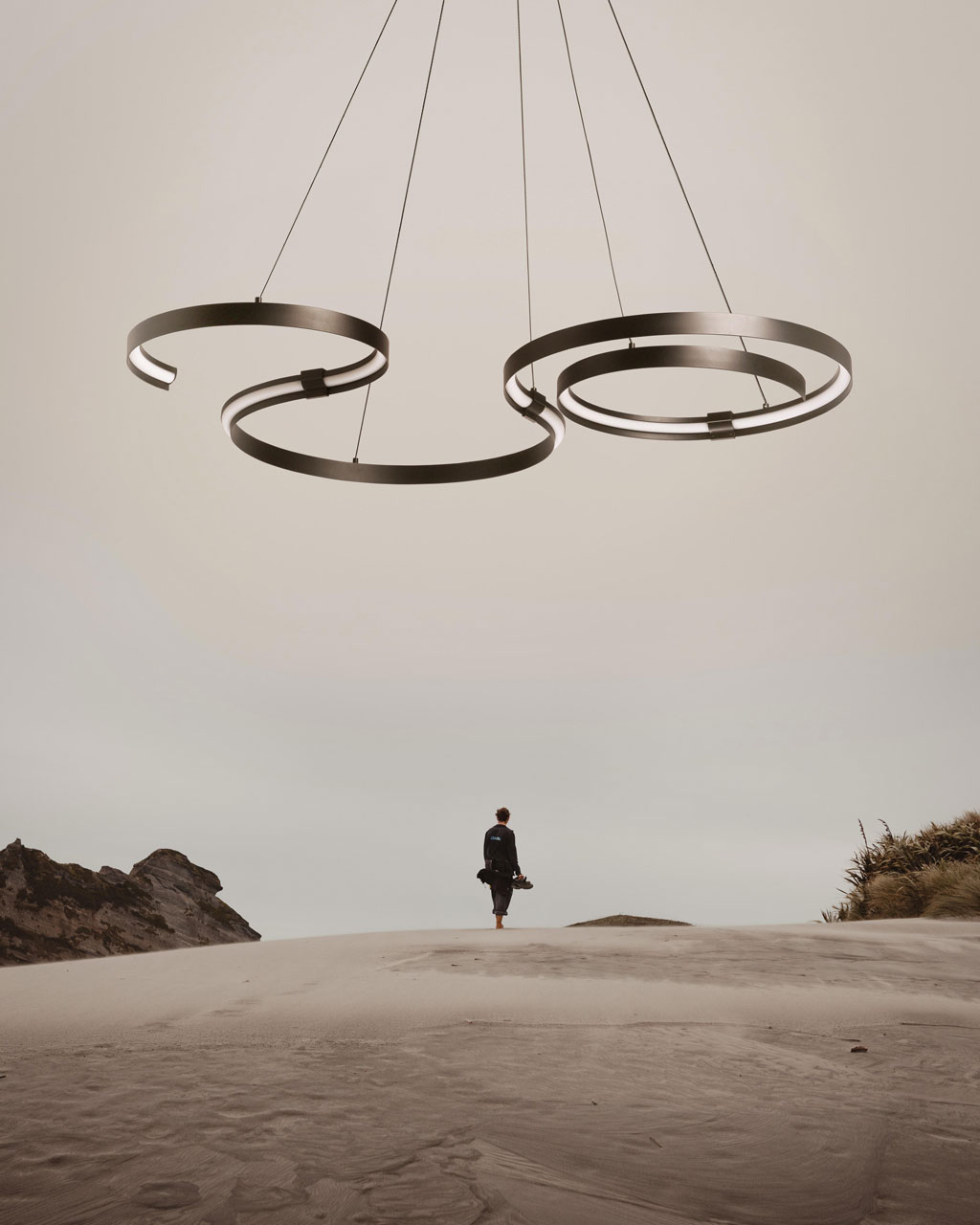 Картинка Люстра RegenBogen Риббон 718010601