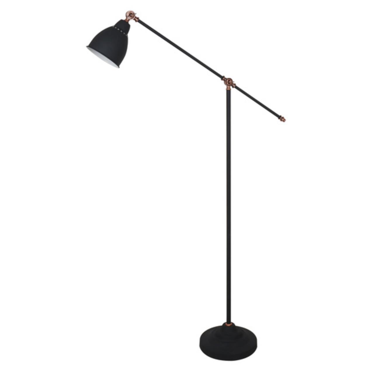 Картинка Торшер Arte Lamp Braccio A2054PN-1BK