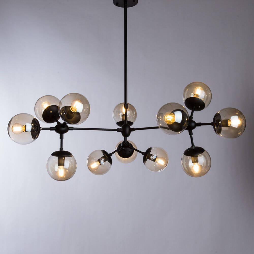 Картинка Подвесная люстра Arte Lamp BOLLA A1664SP-12BK