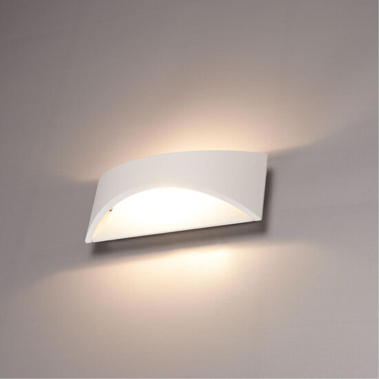 Картинка Уличный настенный светодиодный светильник Arte Lamp A8288AL-1WH