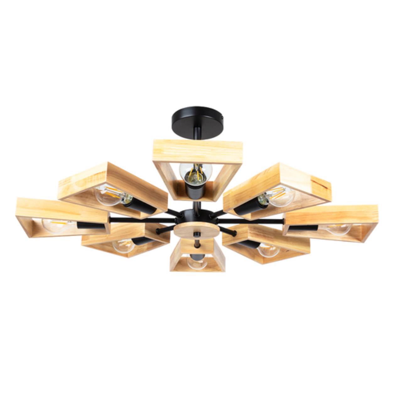 Картинка Потолочный светильник Arte Lamp BRUSSELS A8030PL-8BK