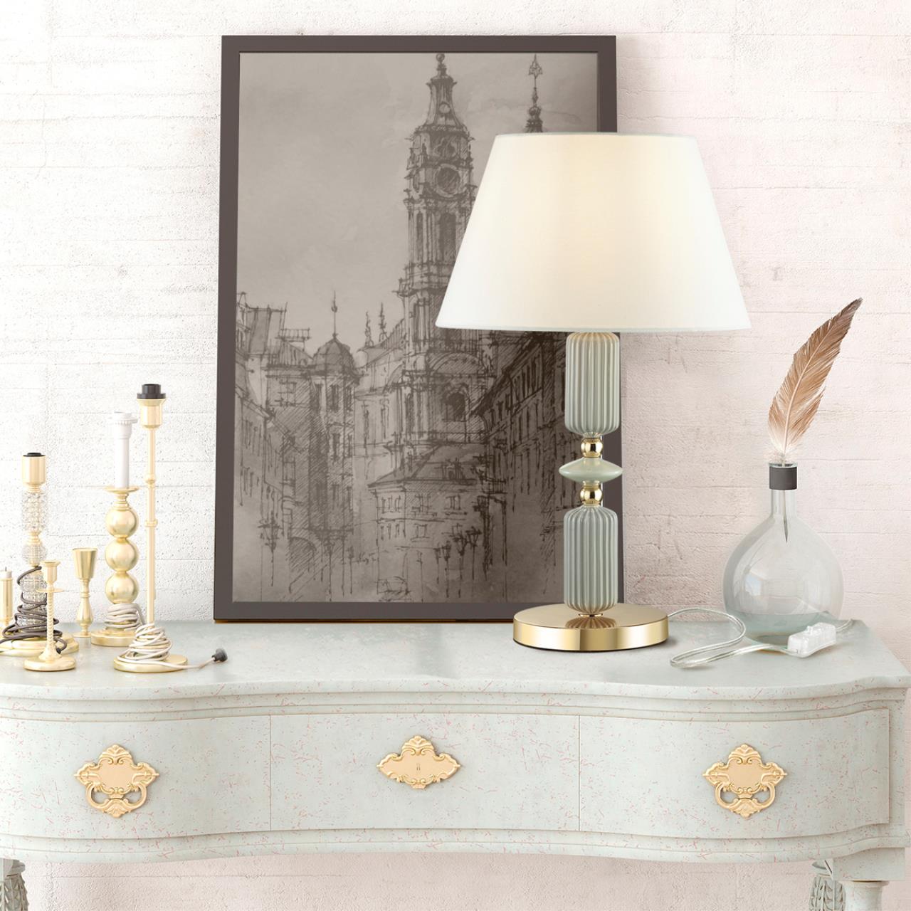 Картинка Настольная лампа Odeon Light Classic Candy 4861/1TA