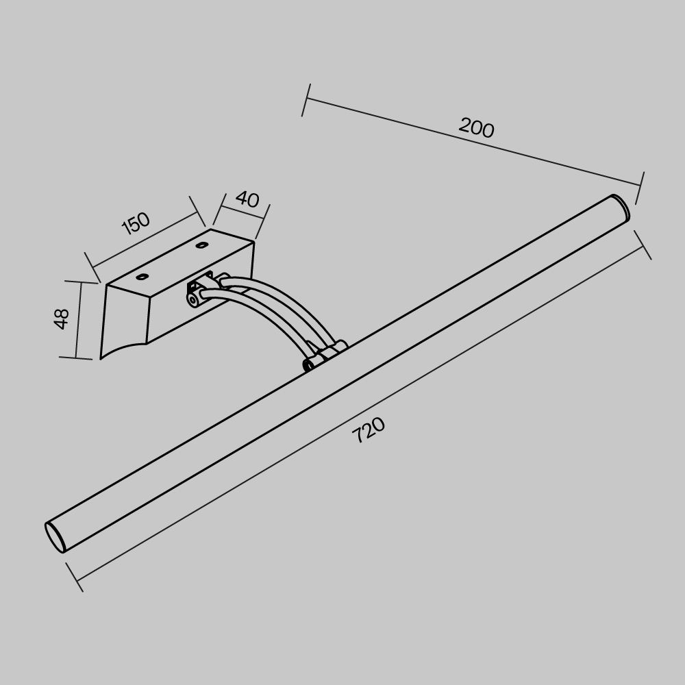 Картинка Подсветка для картин Maytoni Fino MIR003WL-L16CH