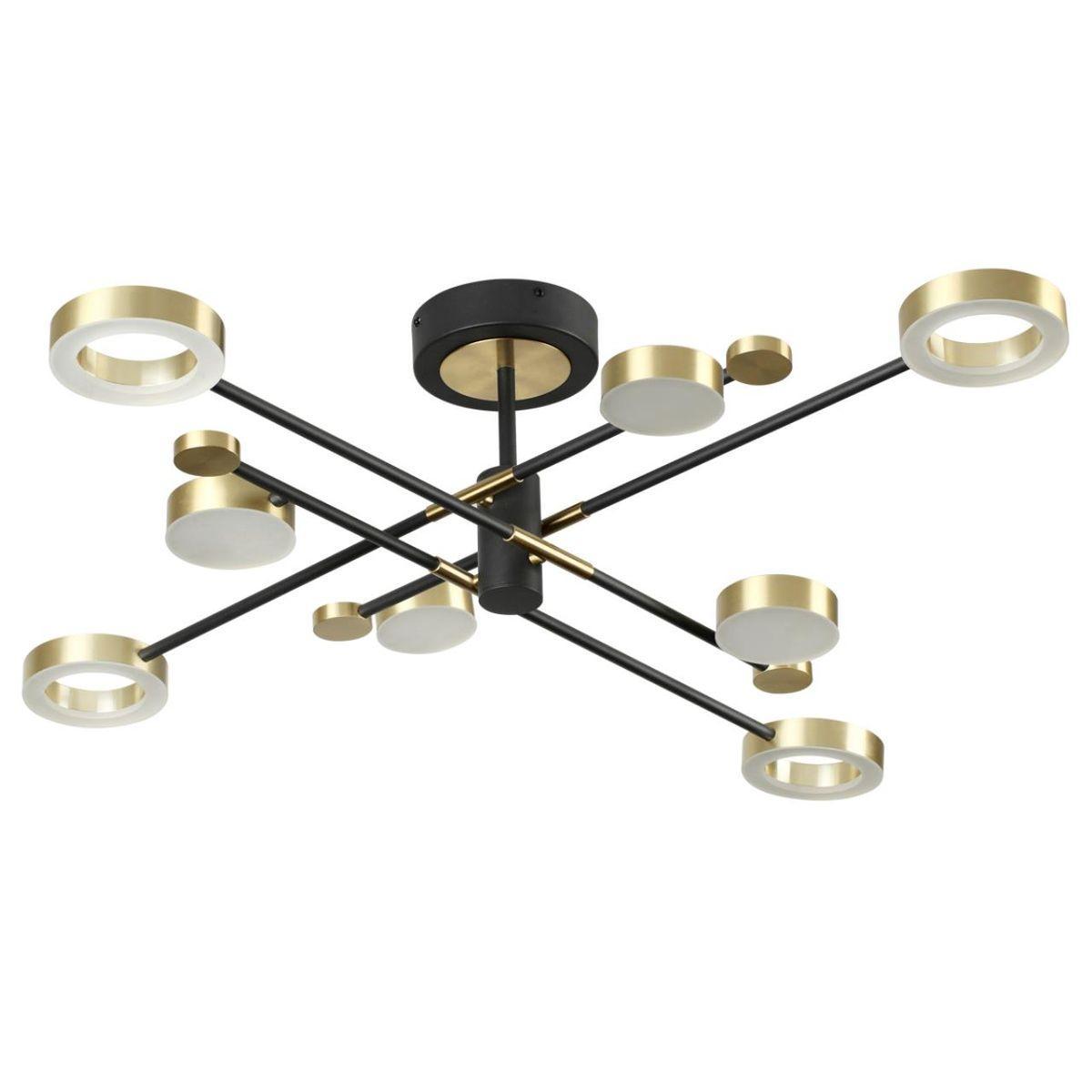 Картинка Потолочная светодиодная люстра Odeon Light Midcent Denzel 4321/63CL