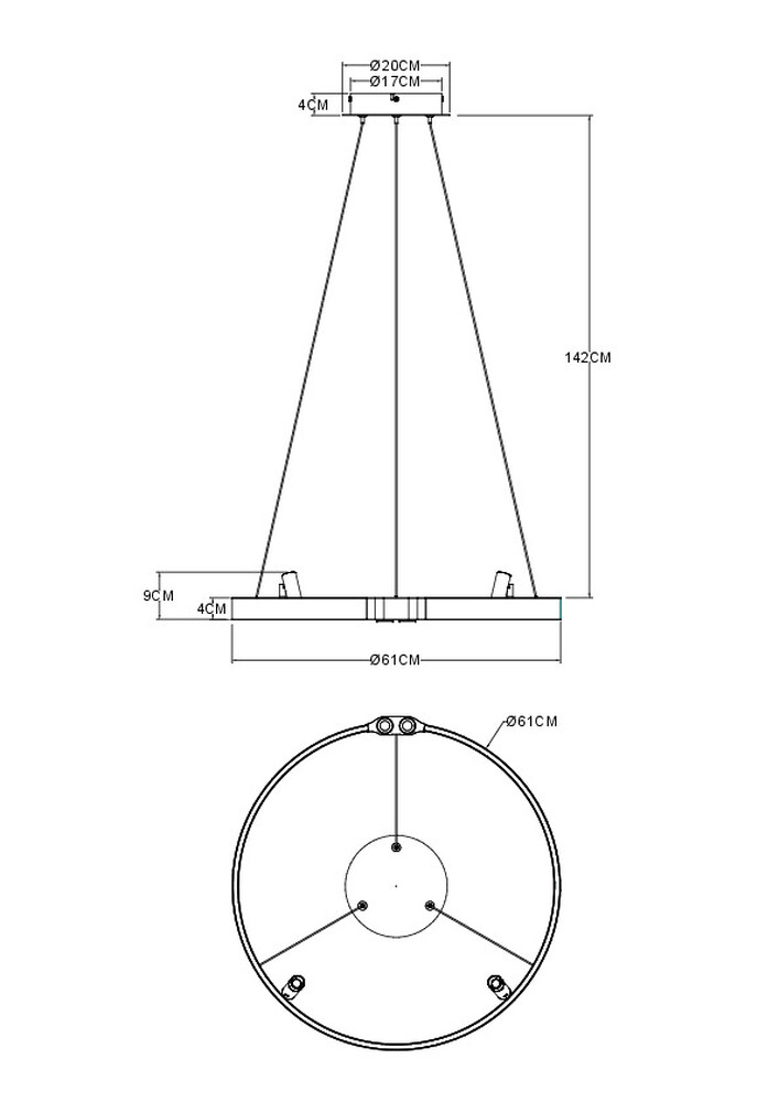 Картинка Подвесная люстра Arte Lamp CESARE A1993SP-30BK